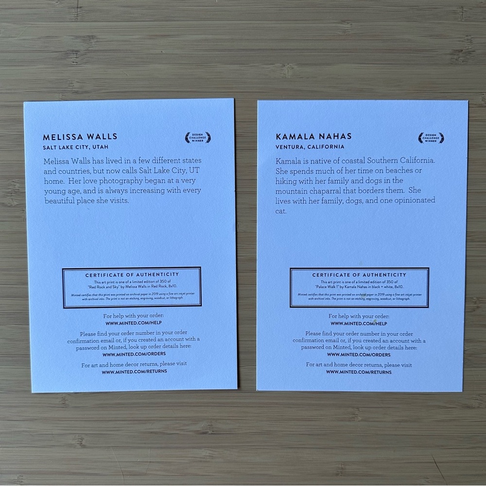 Minted Art Print Set - Picture 3 of 3